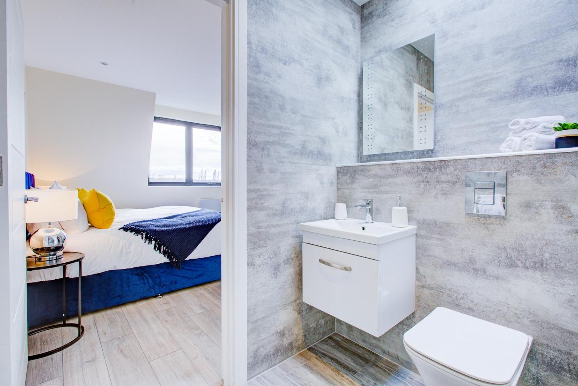 Hybrid Resi - London, Sutton With Onsite Car Parking Apartment Cheam ภายนอก รูปภาพ